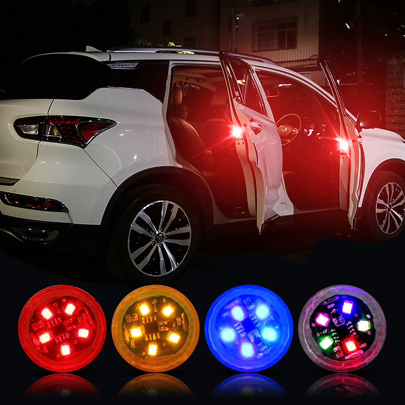 Car Led Door Warning Light, Wiring-Free Modification, Safety, Anti-Collision, Anti-Rear Collision Light, Flashing Sensor Light, 5 Lights Open Car Led Door Warning Light, Wiring-Free Modification, Safety, Anti-Collision, Anti-Rear Collision Light, Flashing Sensor Light, 5 Lights Open