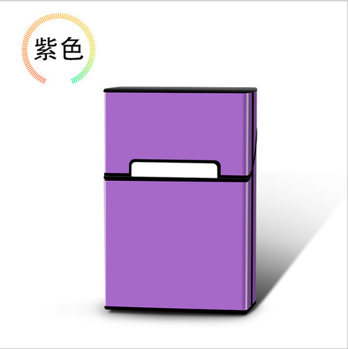 DH7713 Men's Cigarette Box with Aluminum Edges, Regular 20 Rolls, Full Pack, Anti-pressure, Easy to Carry Cross-Border