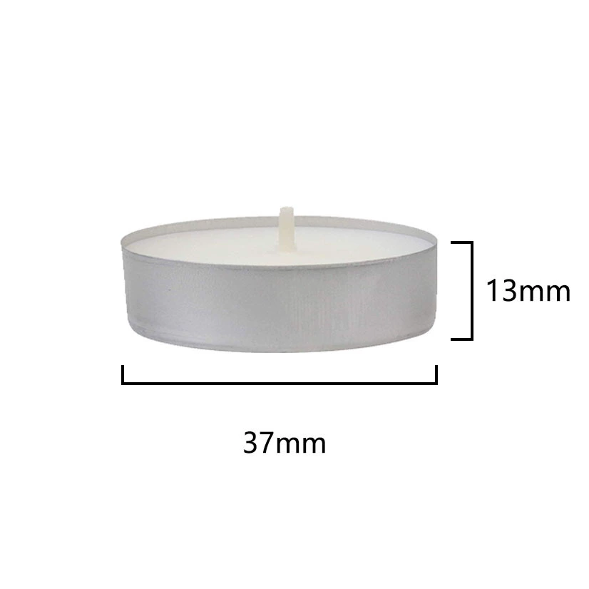 White small candle odorless, wholesale, 100 packs
