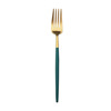 L Black Gold Portuguese Western Restaurant and fork spoon Retro tavern tableware Nordic wind tableware stainless steel spoon fork chopsticks