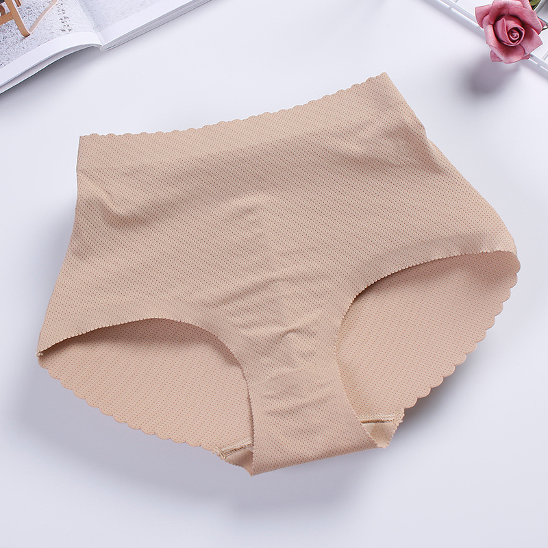 Fábrica de ropa interior de Trasero falso de mujer delgada Peach Hip sin costuras Levantamiento de cadera pantalones de levantamiento de cadera