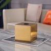 Metal modern and minimalistic wipes, golden decorations for living room, jewelry, European style