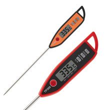 新TP300食品探针式电子温度计厨房烤肉BBQ烘焙烧烤温度计测油温