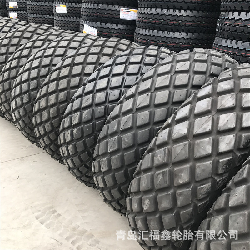 销售牌 菠萝花纹轮胎14.9-24 工程机械轮胎压路机轮胎R-3花纹