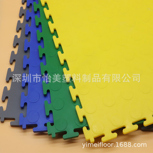 工业车间PVC塑料地板锁扣拼接耐磨耐压车间车库仓库汽修厂软地胶-阿里巴巴