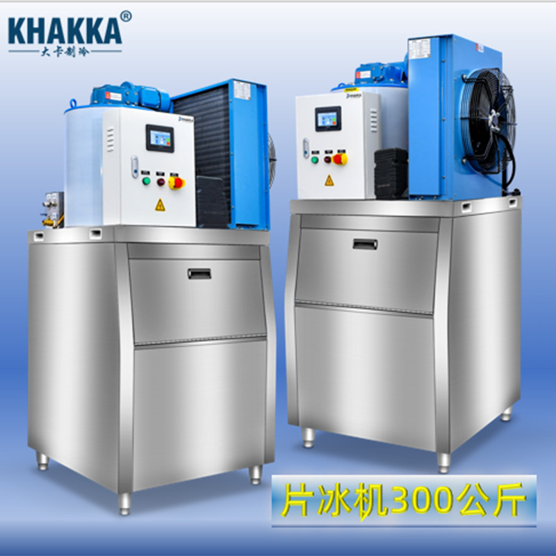 Commercial Sheet Ice Maker 300kg Ice Maker Vegetable Water Products Preservation Food Processing 300kg/day Ice Crusher