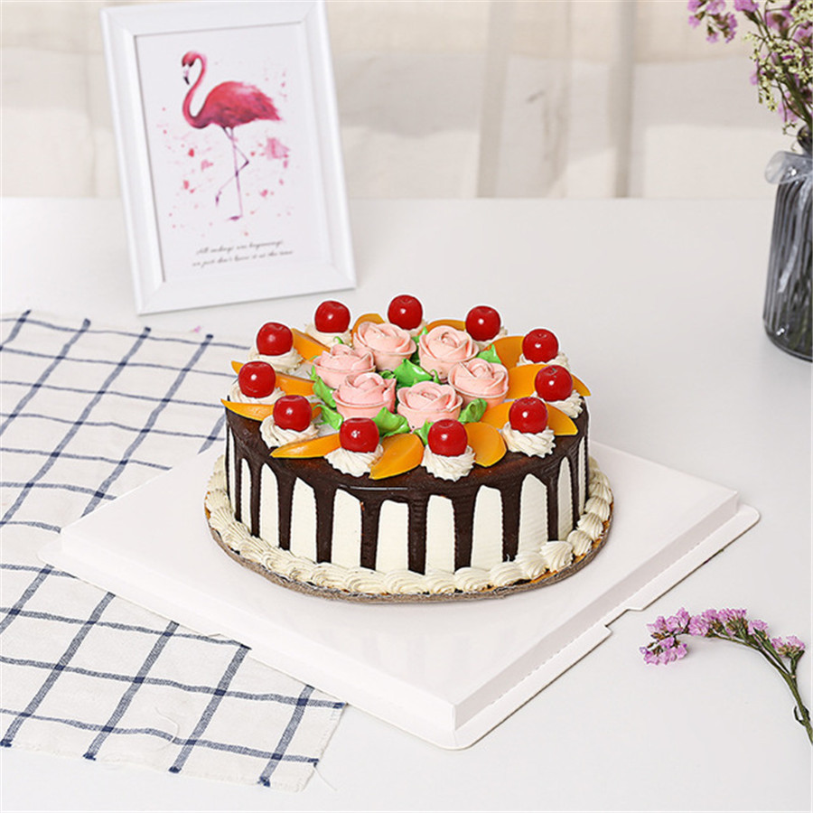 Caja de pastel de cumpleaños 6 "8" 9 "10" 11 "12" 14 "16" almohadilla de pastel personalizada