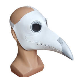跨境热卖爆款万圣节瘟疫长鸟嘴医生舞会面具cosplay道具礼物