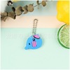 Cartoon car keys PVC from soft rubber, protective case, Birthday gift, wholesale