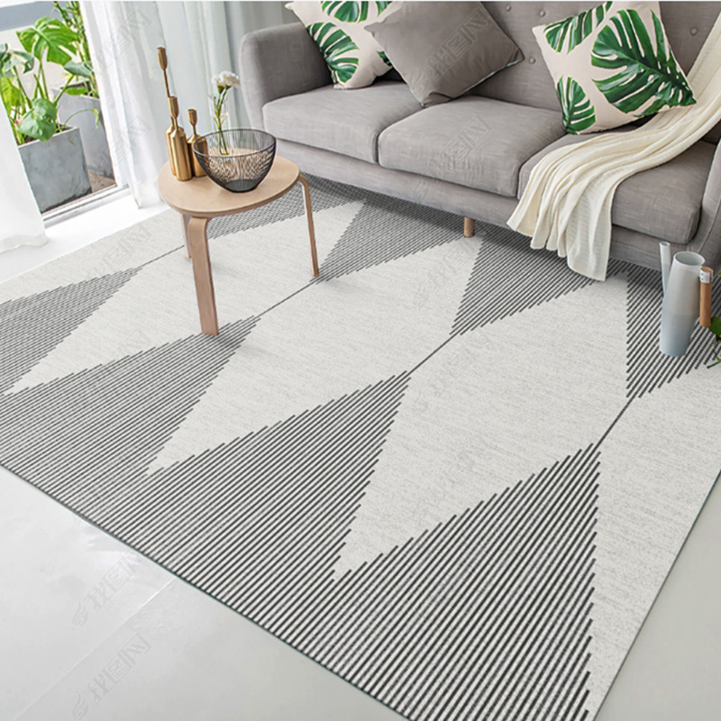 北欧地毯客厅沙发茶几垫现代简约卧室床边地垫满铺房间家用地毯