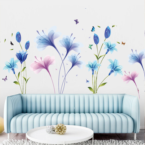 Door sticker window display kindergarten bedroom living room background decoration removable PVC combination to create