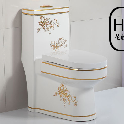 Baño inodoro hogar ultra-grande bombeo inodoro ahorro de agua color mudo color oro fábrica al por mayor image 15