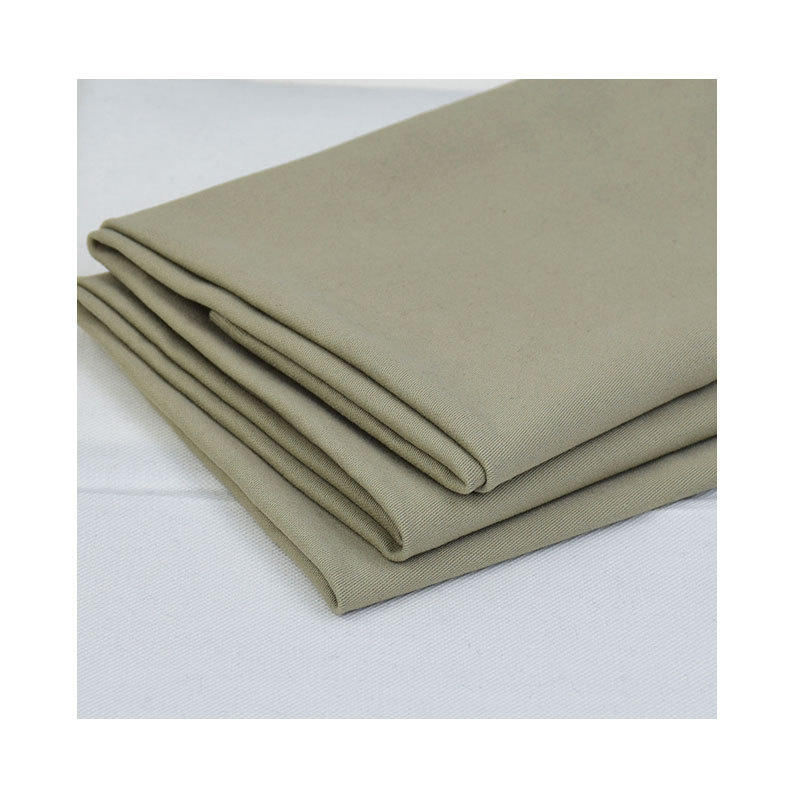 梭织纯棉弹力贡缎 正面磨毛背面起绒面料 休闲服时装面料