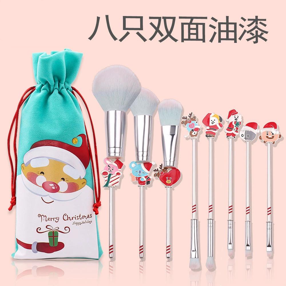 Кроличий охотник? Mide fox Christmas cute brush for elderly, portable small tools set