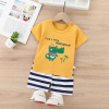 Children's vest, set, summer tank top, T-shirt, shorts, Korean style, children's clothing