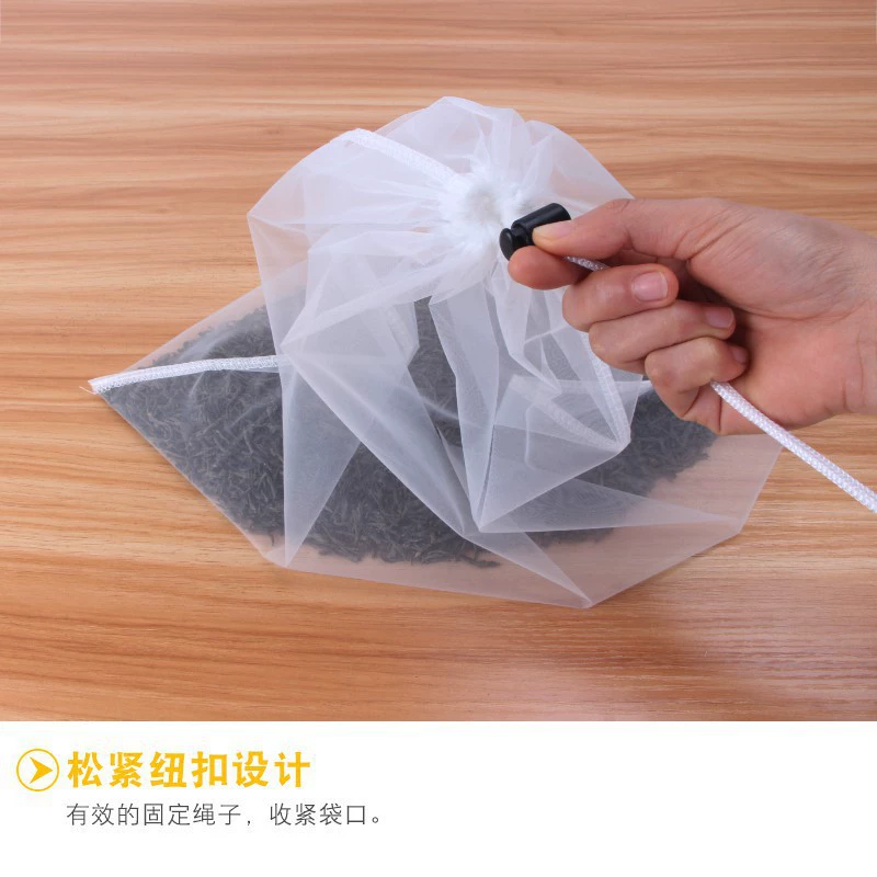 Нетканый фильтровальный мешок полупрозрачный ПК чайный пакетик магазин чая с молоком инструменты ультра-тонкий фильтр экран чайный пакетик чай кипящий пакетик