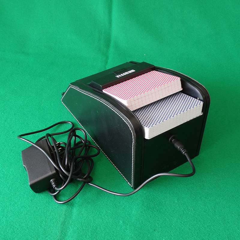 Texas poker Tarjeta de la máquina de lavado distribuidor de tarjetas de dos en uno champú de la máquina de póquer todo en uno para la generación transfronteriza de cabello