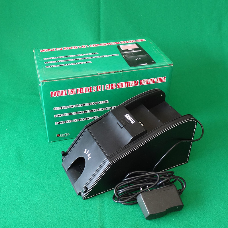 Texas poker Tarjeta de la máquina de lavado distribuidor de tarjetas de dos en uno champú de la máquina de póquer todo en uno para la generación transfronteriza de cabello