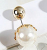 Fashionable accessory from pearl, brace, pin, set, zirconium, protective underware, brooch