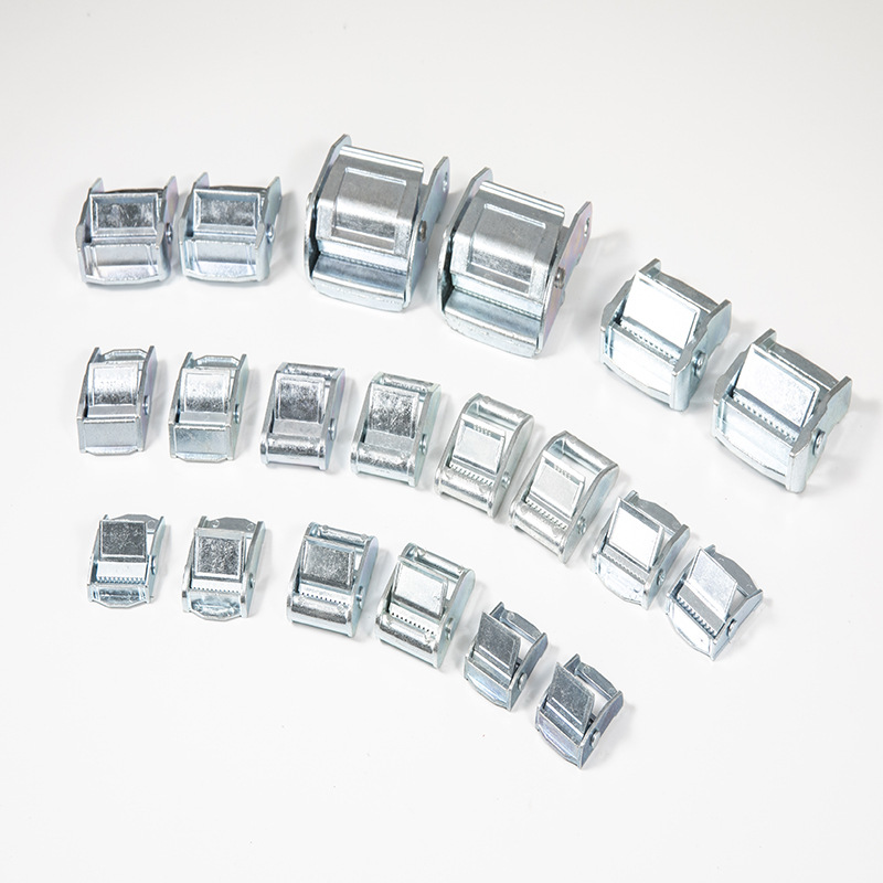 供应2.5CM锌合金锌扣 拉紧器压扣 捆绑带锌扣五金 织带带扣