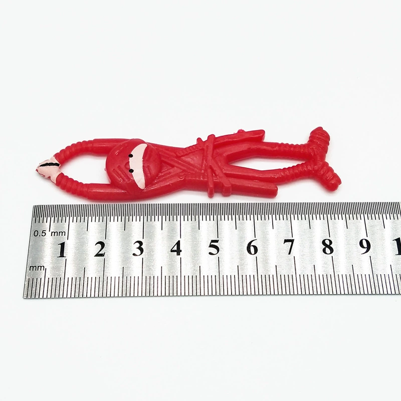 Amazon AliExpress hot model TPR soft material elastic warrior ejection ninja can be stretched at will