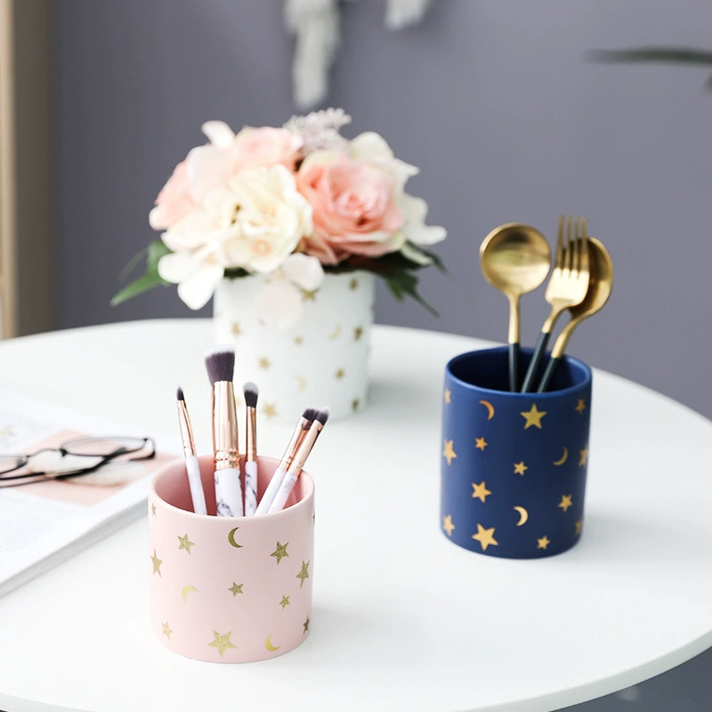 Brand realistic storage system, flowerpot, aromatherapy, ceramic candle