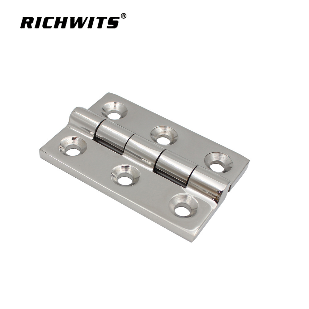 RICHWITS 304不锈钢重型合页 建筑工地铰链 游艇船舶 折页