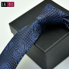 Men's spring tie for leisure, Korean style, 6cm, polyester, trend of season