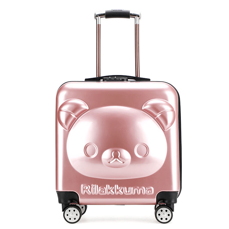 B.Duck, cartoon universal children's suitcase, 20 inch, swivel wheels 5