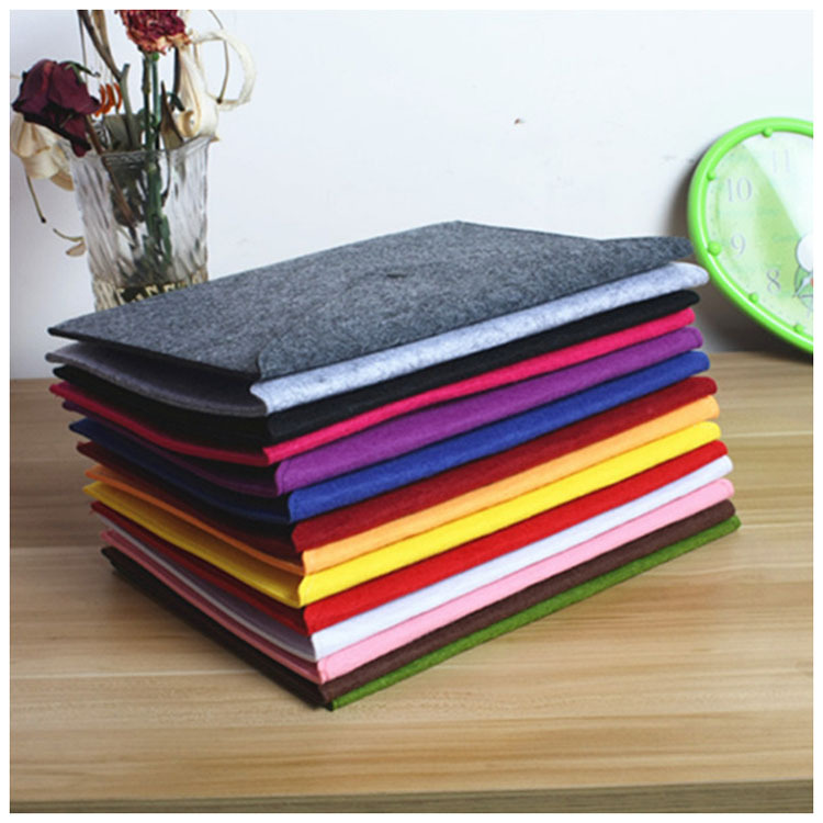 厂家供应毛毡文件包 资料档案袋 可随身毛毡文件袋 A4大小文件袋