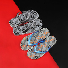 夏季新款PVC茂利人字拖鞋家居外出拖鞋透明男士沙滩鞋