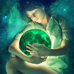 廠家批發夜光月球多種尺寸童房幼兒園臥室客廳背景裝飾可移除牆貼