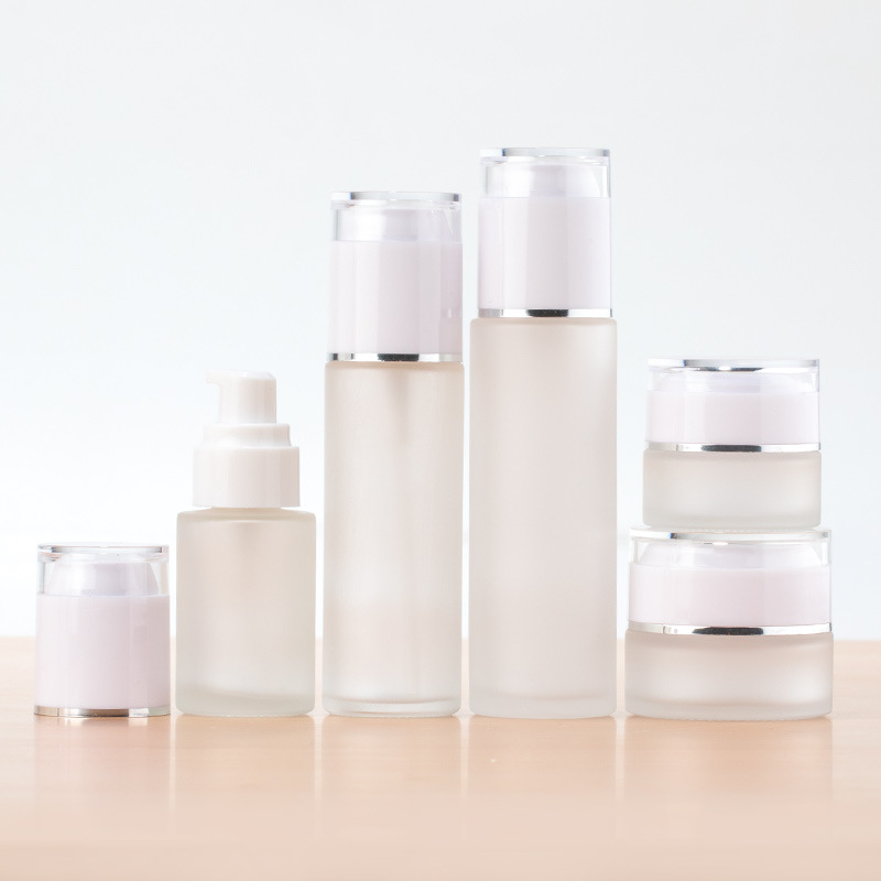 ilbu磨砂玻璃喷雾乳液分装瓶护肤品小样试用装瓶子细雾爽肤水膏霜