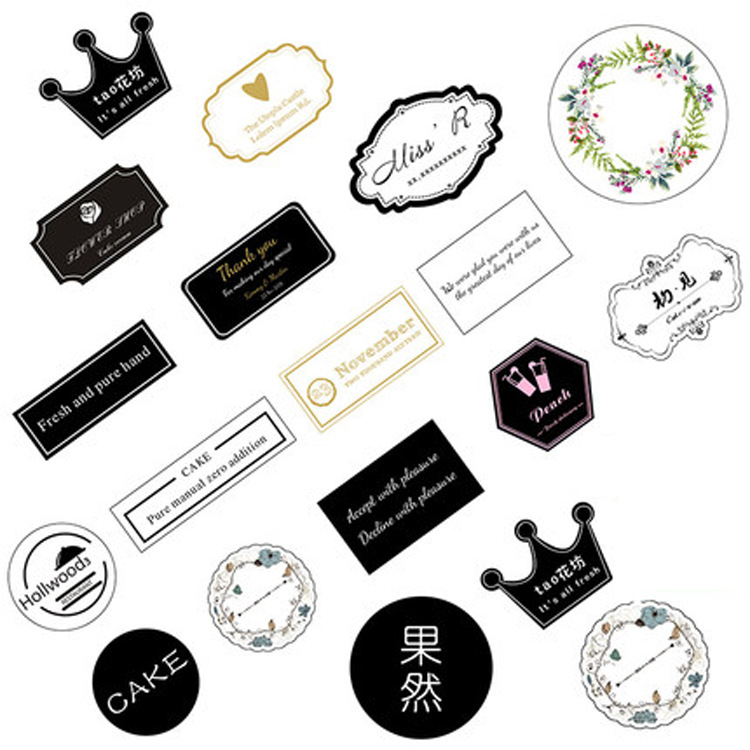 Manufacturer Custom-Made Self-Adhesive Labels, Transparent Pet Stickers, Custom Transparent Printing, Colorful Pvc Self-Adhesive Labels