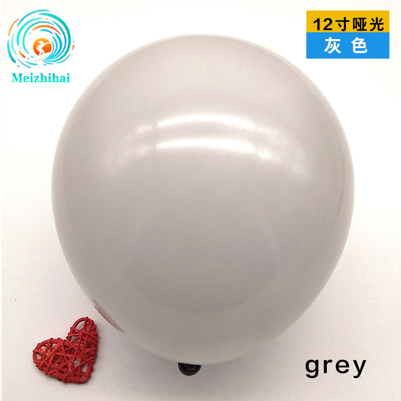 Set de Globos Mate de 12 Pulgadas, Gruesos, Personalizados para Cumpleaños Infantiles, Decoración de Bodas y Arreglos de Globos Coloridos