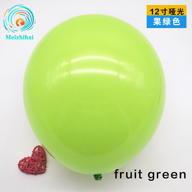 Set de Globos Mate de 12 Pulgadas, Gruesos, Personalizados para Cumpleaños Infantiles, Decoración de Bodas y Arreglos de Globos Coloridos