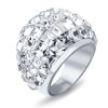 Fashionable design zirconium, ring with stone, jewelry, wish, European style