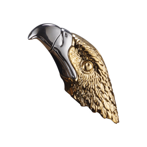Inflatable open flame eagle head lighter metal induction cigarette lighter personalized creative birthday gift night market source