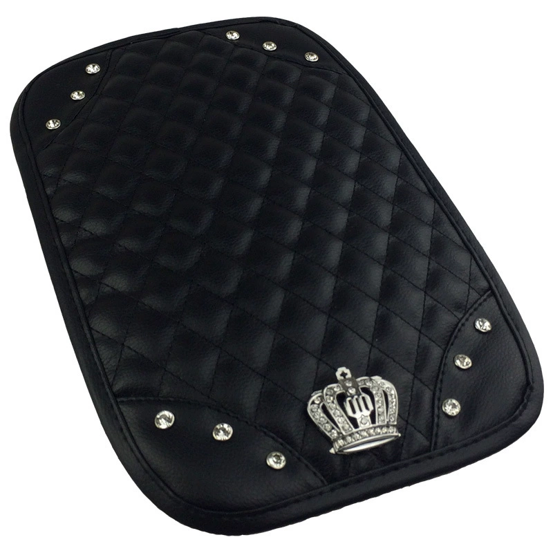 Кожаные interior cushion Swan Crown Crown Diamond Cars -on -Car Diaramatic Bar Casual Cushion Hand Female Creative