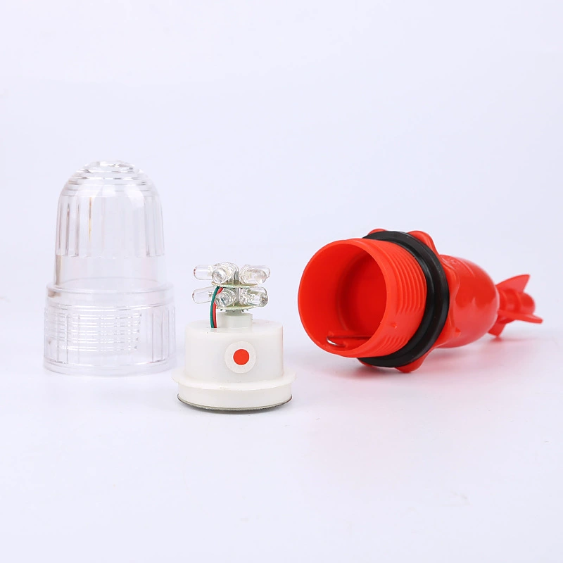 Two-color flashing LED underwater lights, electronic indicator lamp, 3v
