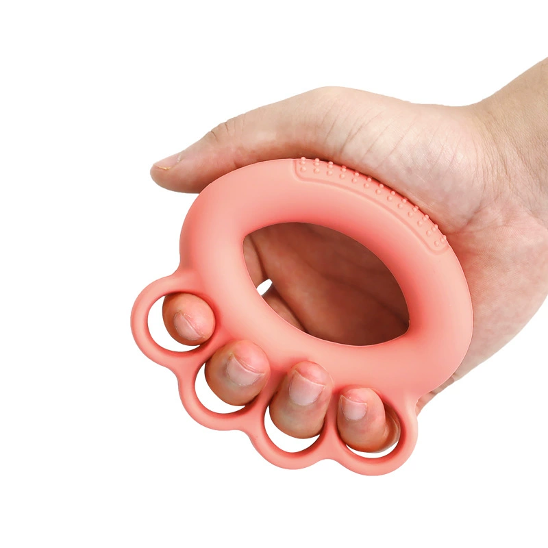 Silicizer training hand silicone finger flexible refiner strength training device training hand force grip circle