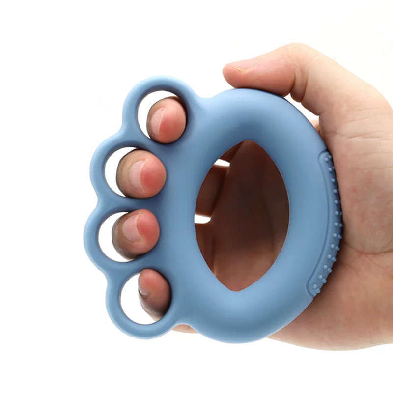 Silicizer training hand silicone finger flexible refiner strength training device training hand force grip circle