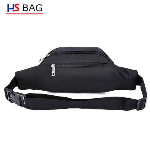 Wholesale Fashion Waist Bag Korean Style Large Capacity Multi-layer Sports Waist Bag Waterproof Oxford Cloth Outdoor Leisure Cycling Waist Bag