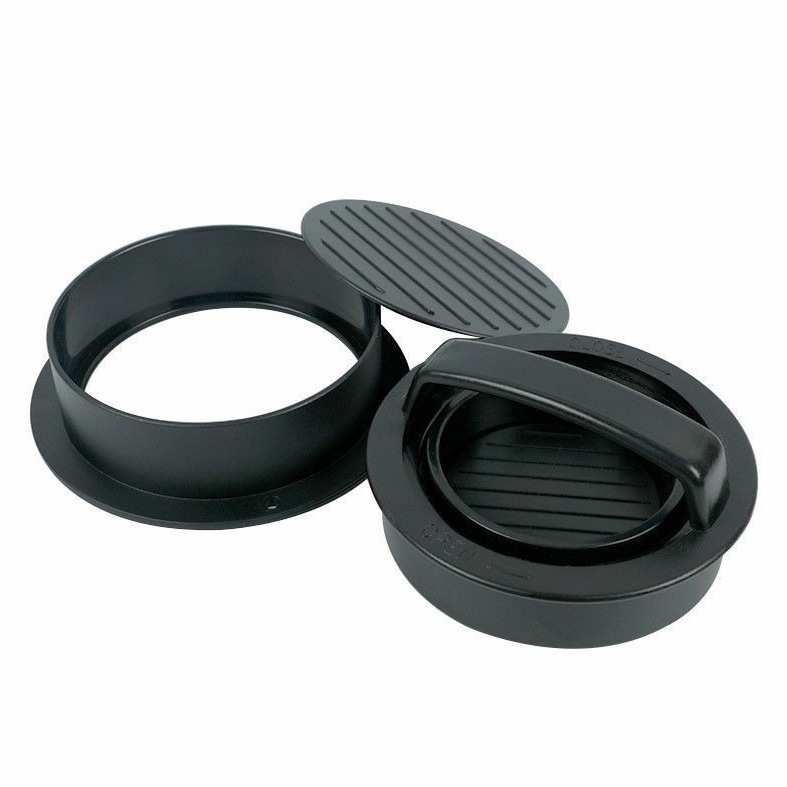 Material ABS Amazon popular hamburguesa carne prensa carne pastel prensa combinación carne prensa hamburguesa herramientas de fabricación