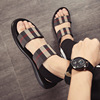 Men's sandals for leisure, non-slip trend beach footwear, slide, slippers, 2023, trend of season, soft sole