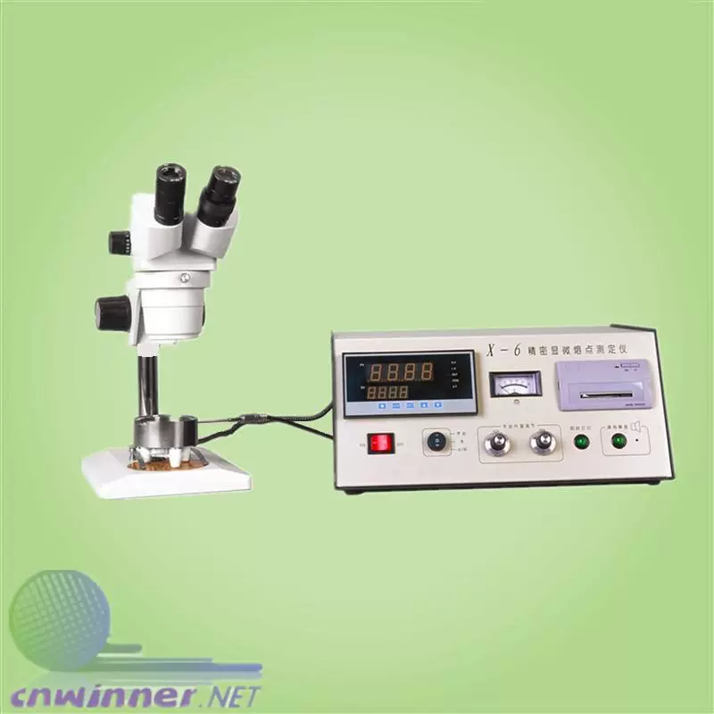Поставка X-6 температура плавления инструмент, обнаружение температуры плавления материала, микро точка плавления инструмент автоматический тестер точки плавления