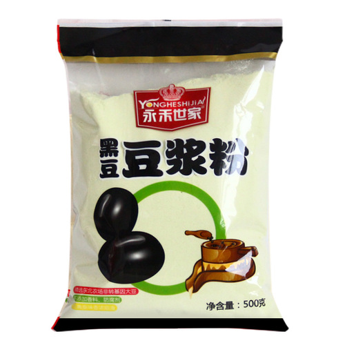 Wholesale soy milk powder black bean soy milk powder original flavor instant household commercial large packaging corn paste black sesame