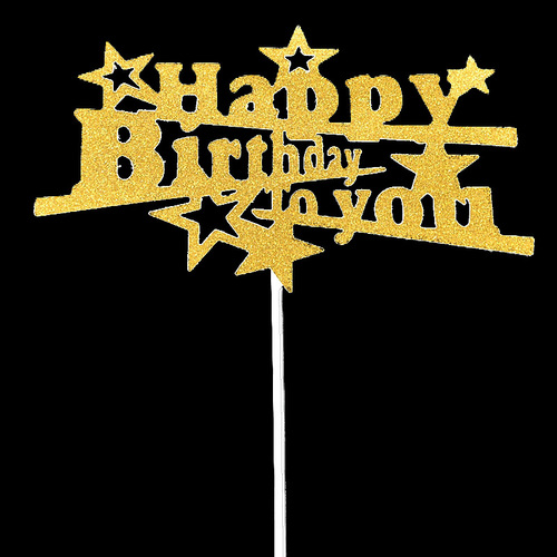 Cake Decoration Inserts Birthday Cake Party Beard HP Dessert Birthday Balloon Cake Baking Decorations