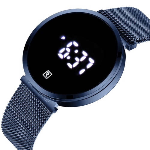 Reward foreign trade LED watch touch screen digital display electronic watch luminous waterproof multifunctional student watch