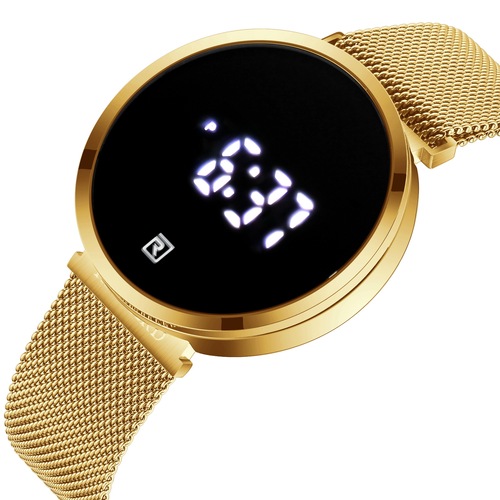 Reward foreign trade LED watch touch screen digital display electronic watch luminous waterproof multifunctional student watch